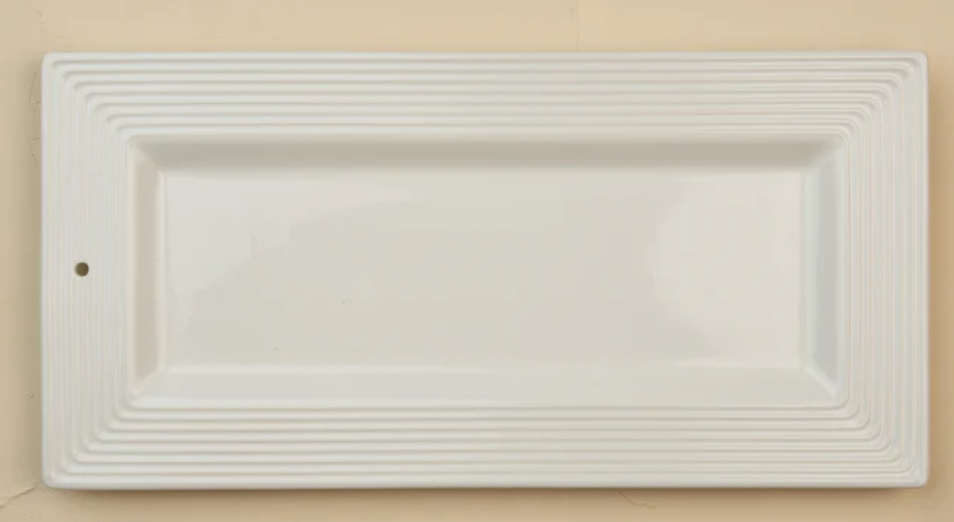Nora Fleming bread tray stripes.