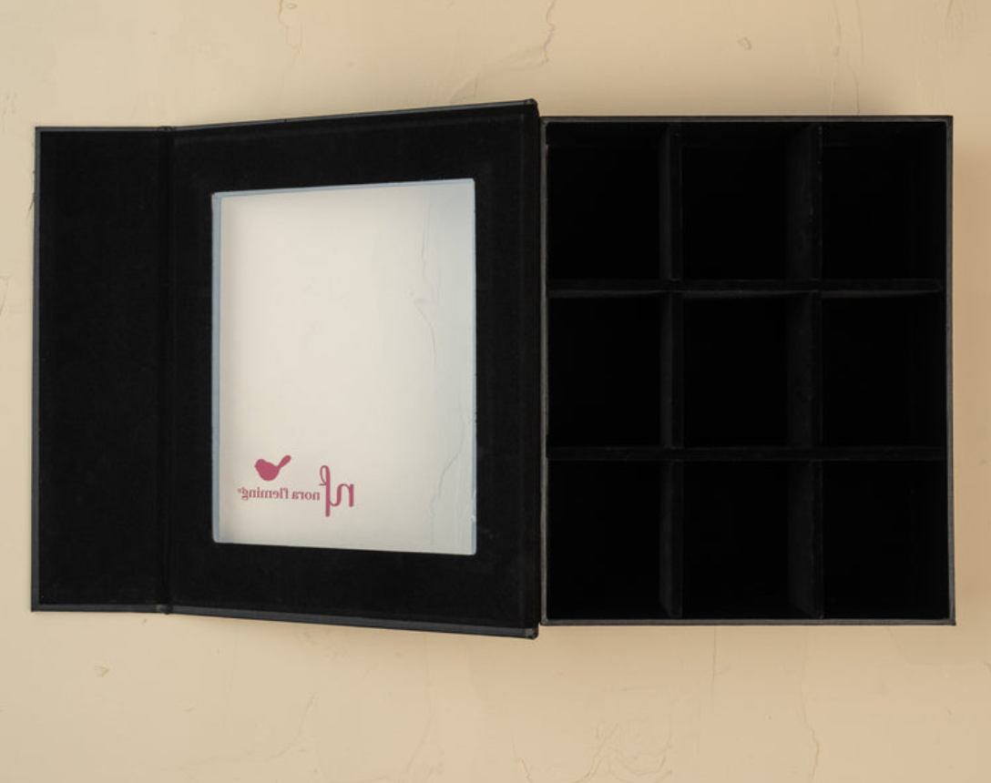 Nora Fleming keepsake box - holds 9 minis