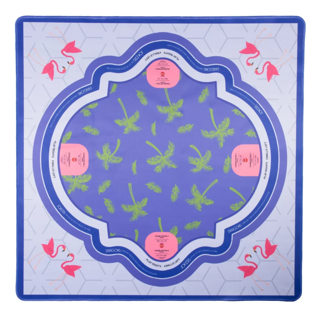 Mini Flamingo Mahjong Mat (Purple)