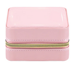 Pearl Travel Jewelry Case (Pink)