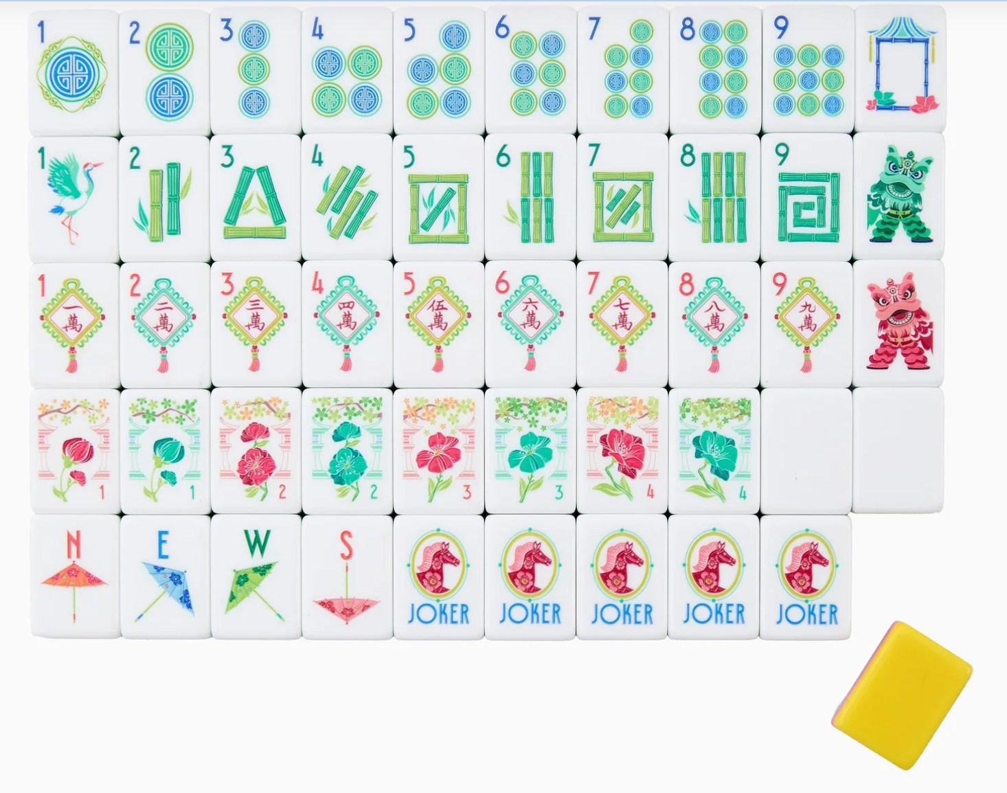 Pippa Mahjong Tiles