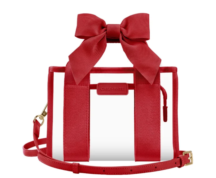 Case-Mate Jelly Stadium Bag - Varsity Red Bow