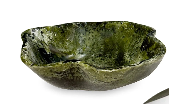 RESIN Malachite Mini Bowl (Green)