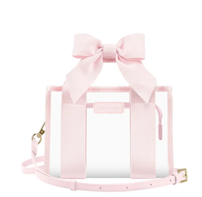 Jelly Stadium Bag - Ballet Pink Bow