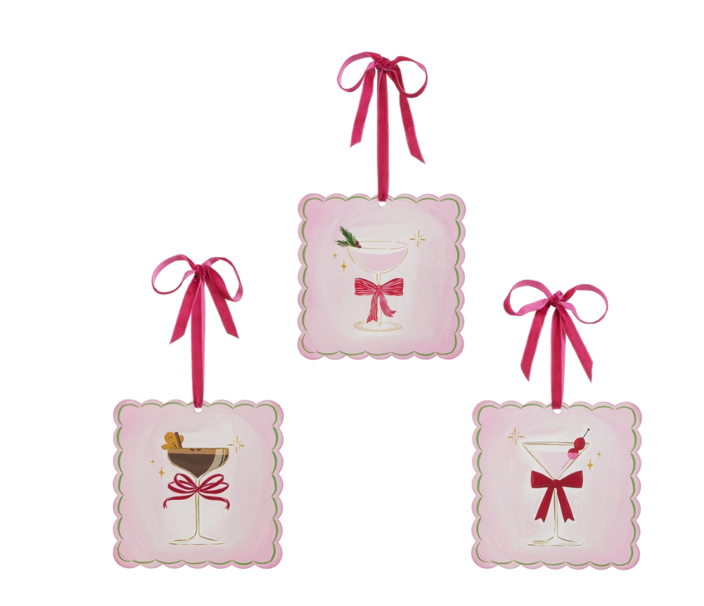 6" Everything Nice Cocktail Ornament