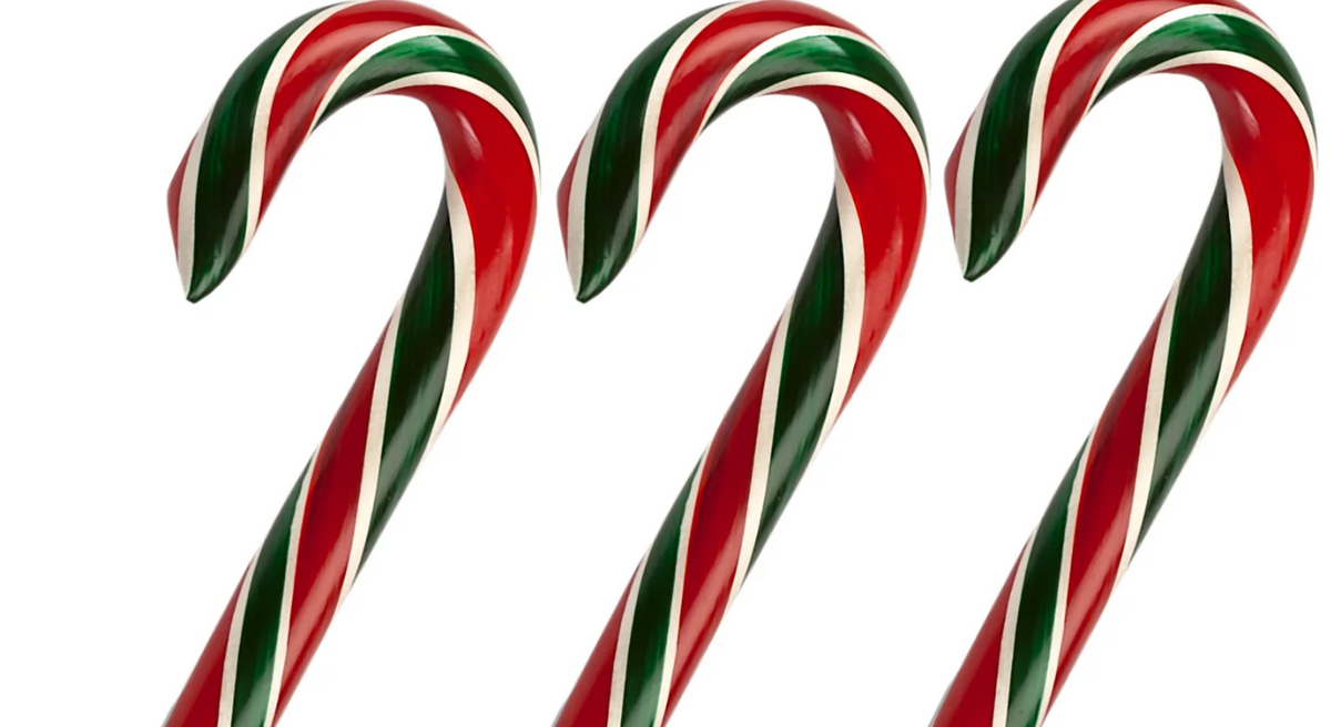 Cherry Candy Canes