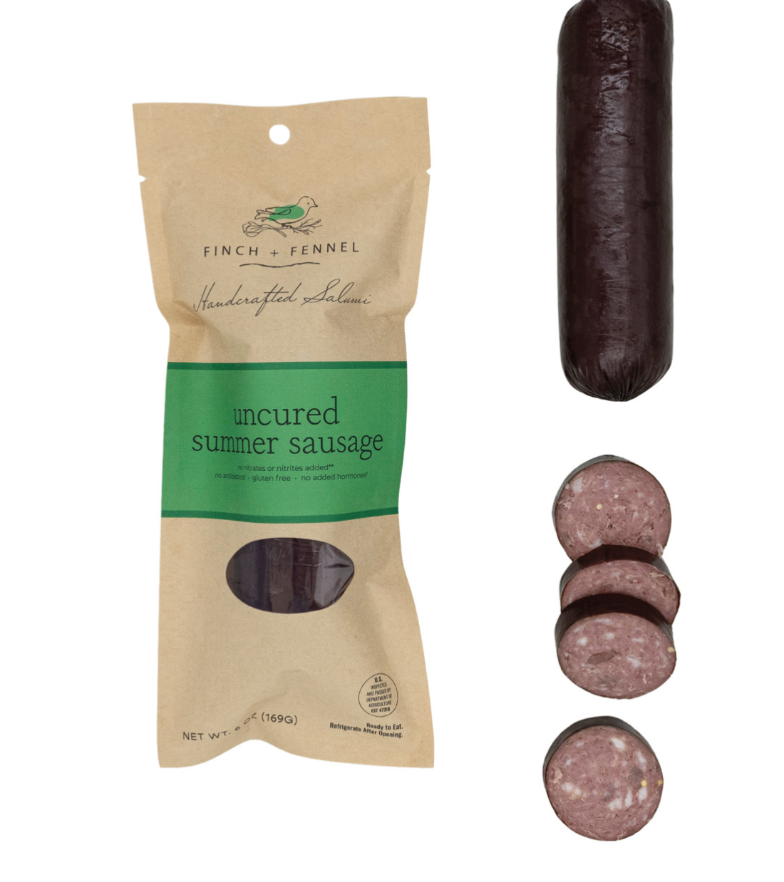 6 oz. Uncured Summer Sausage