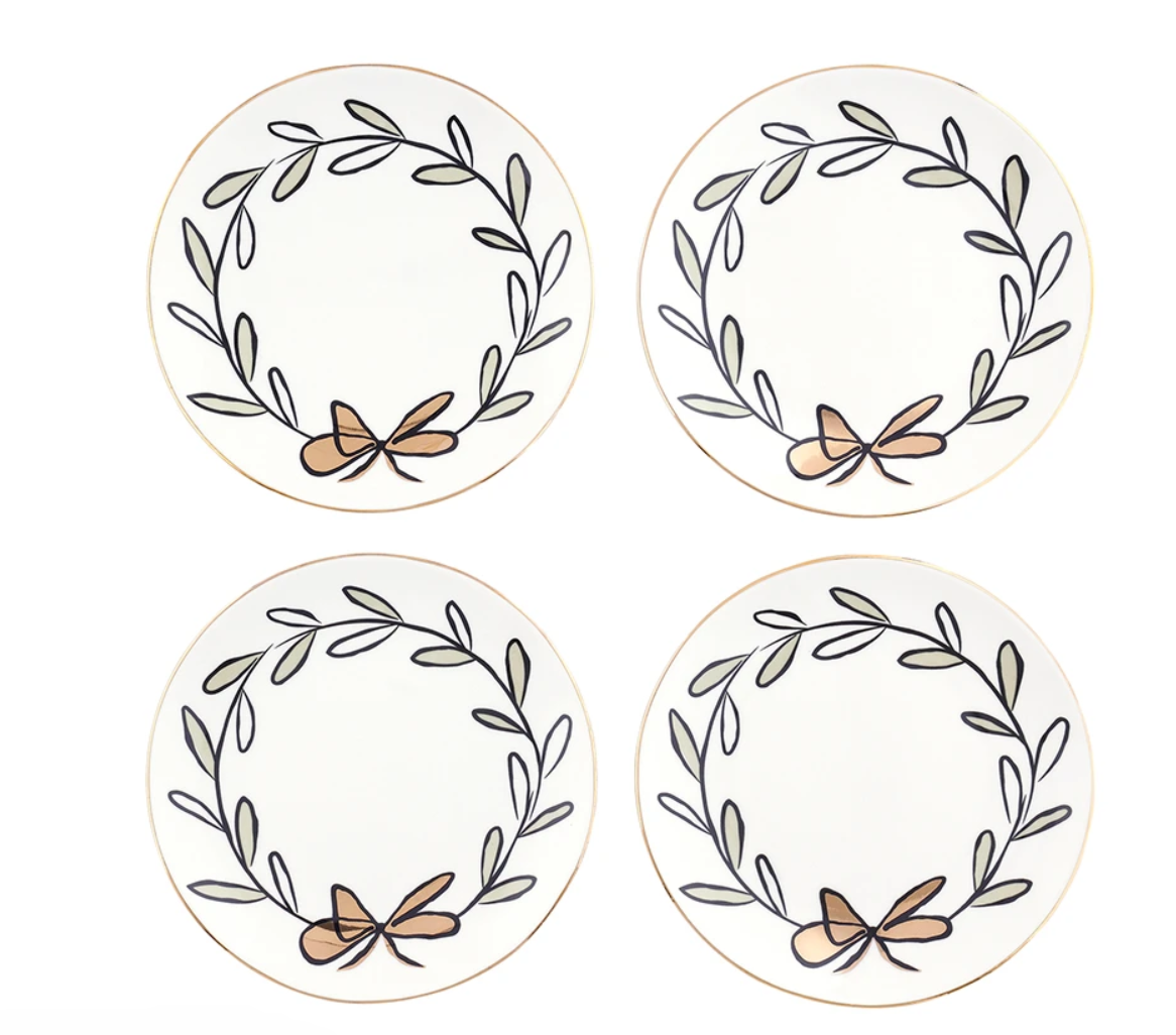 Ceramic Wreath App Plate