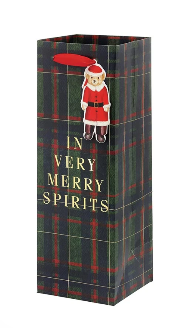 Bottle Bag - Very Merry Spiris