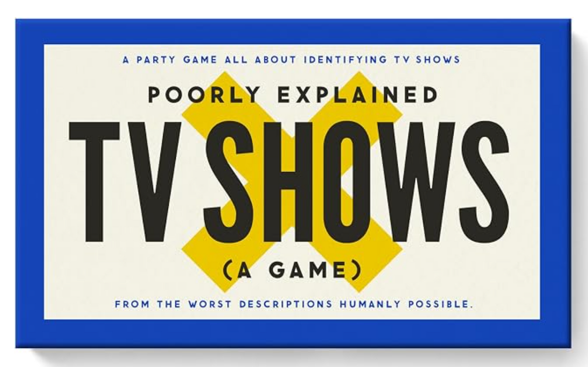 Poorly Explained TV Shows Party Trivia Game