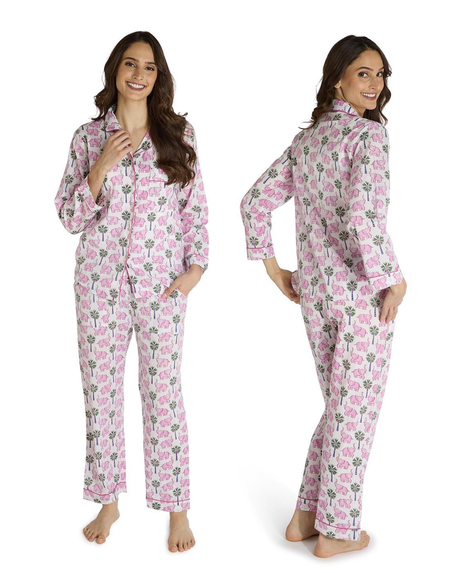 Elephant Print Pajamas