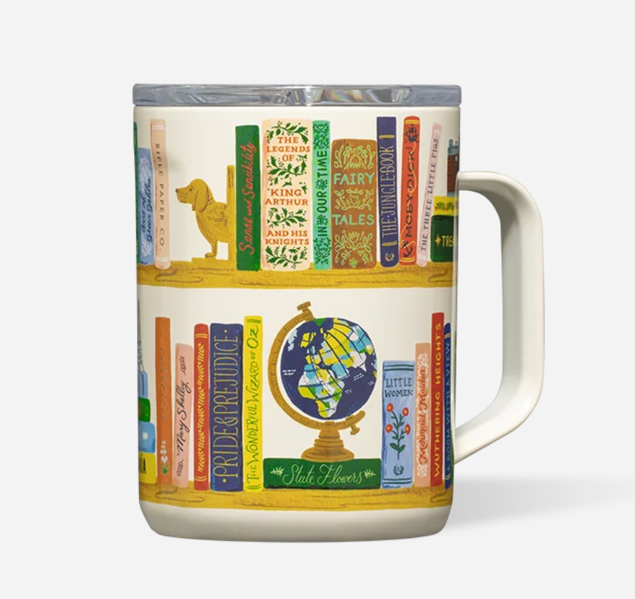 Mug - 16oz Rifle Paper - Book Club