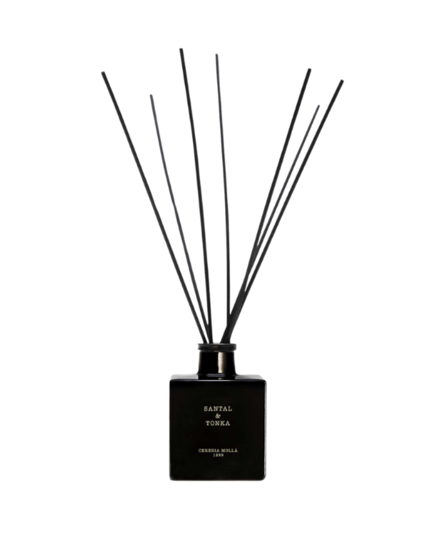 Cereria Molla Large Santal and Tonka Reed Diffuser 8.4oz