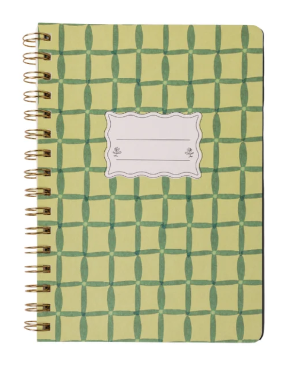 Tulip Small Twin Wire Notebook