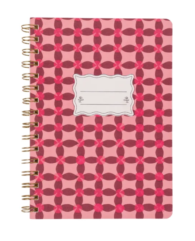 Tulip Small Twin Wire Notebook
