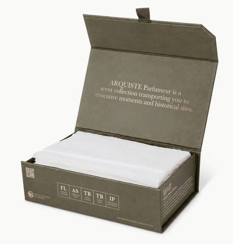 Luxury Scented Dryer Sheets Misfit Arquiste