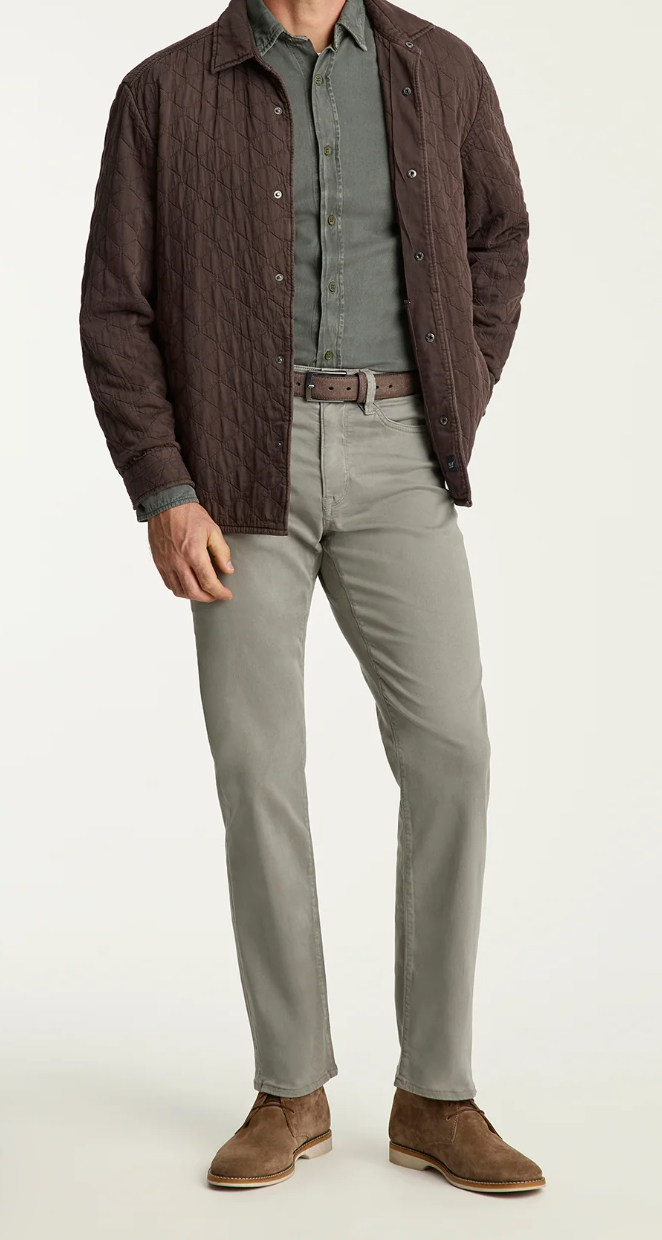 Charisma Relaxed Straight Pants Comfort Rise | Pewter Till
