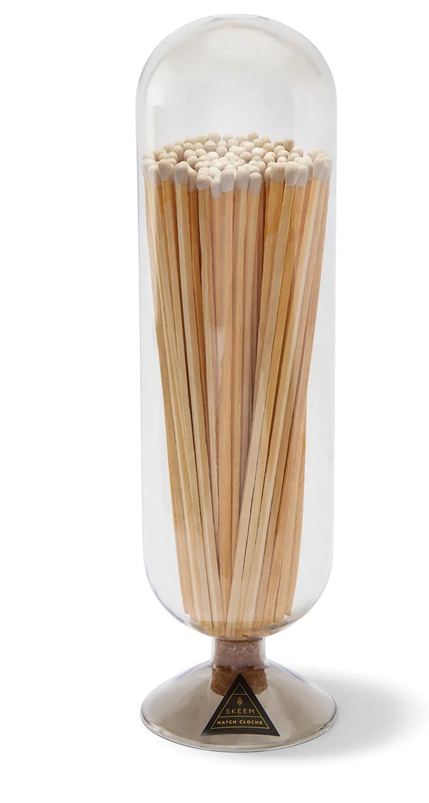 Smoke Fireplace Match Cloche