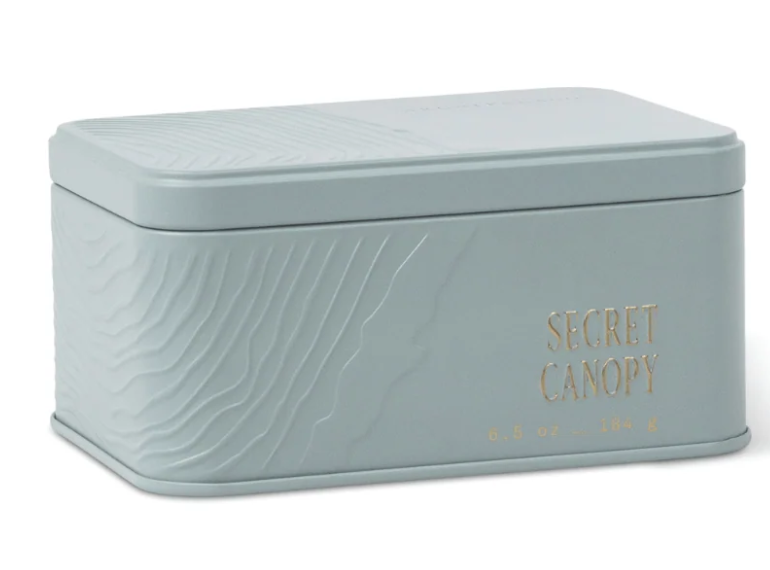 Secret Canopy Travel Tin Candle