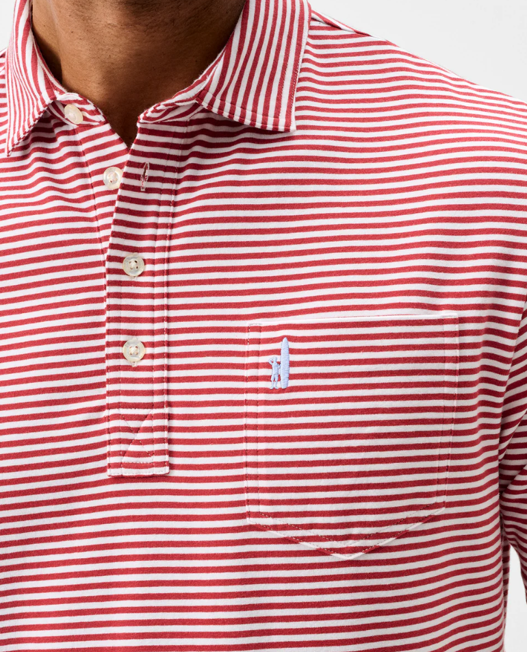 Original 4-Button Polo - Jacks Stripe Bronco