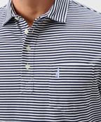 Original 4-Button Polo - Jacks Stripe Wake