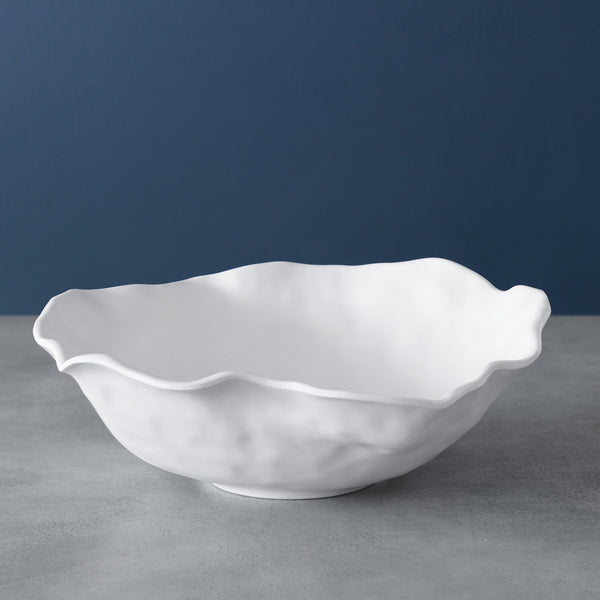 VIDA Nube Large Round Bowl (White)