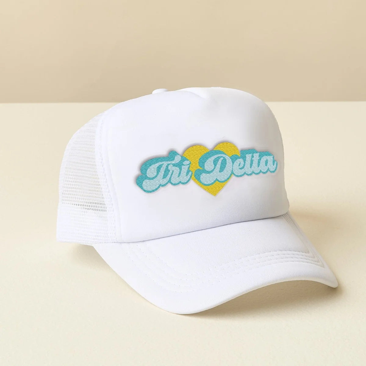 Sorority White Trucker Hat