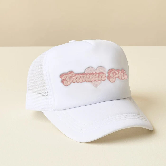 Sorority White Trucker Hat