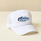 Sorority White Trucker Hat