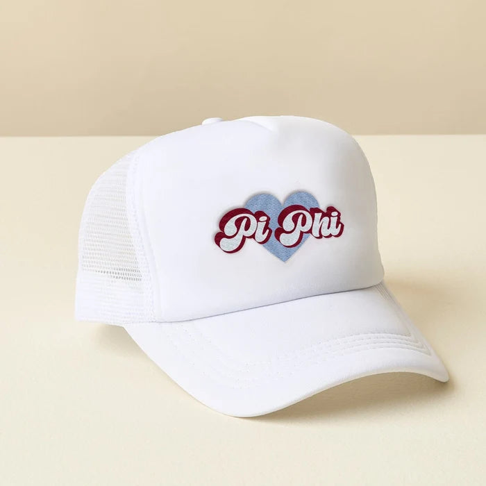Sorority White Trucker Hat