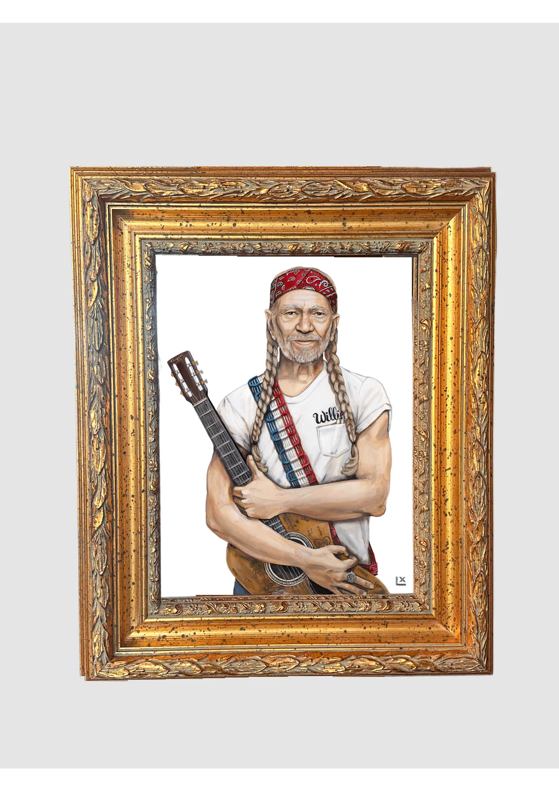 Willie 18 X 20 LX Framed Art Print