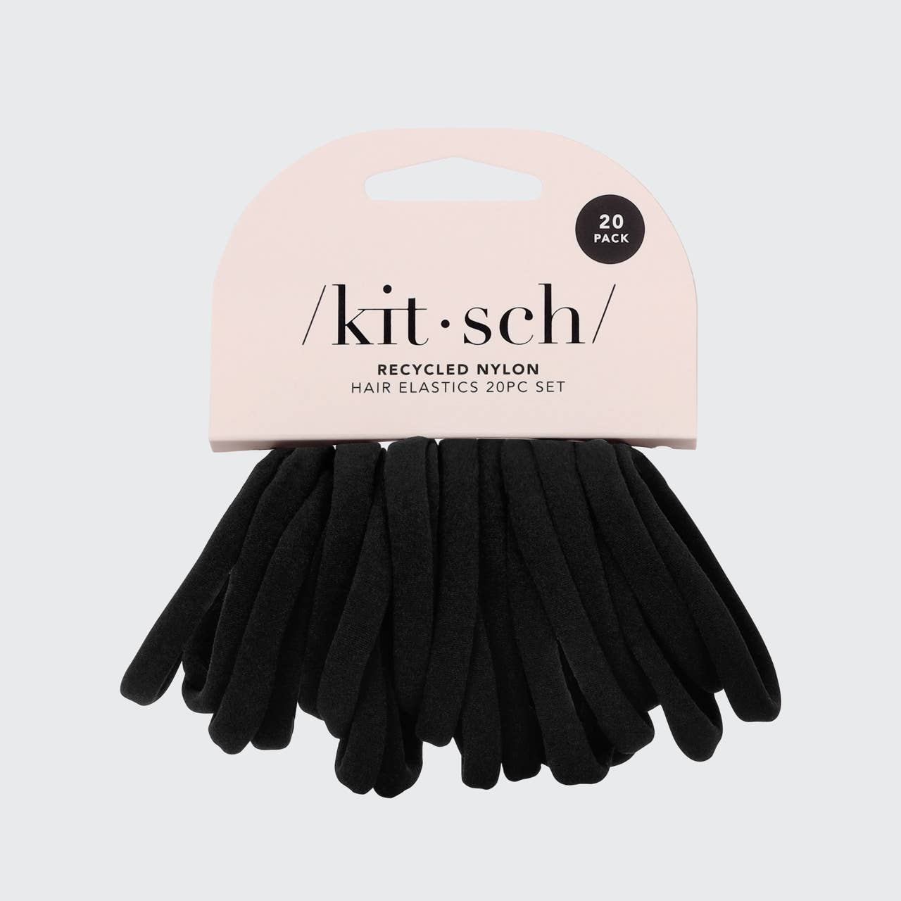 seamless Elastics 20pc set - Black