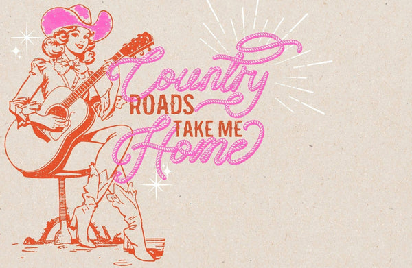 Acrylic Tray COUNTRY ROADS insert set of 10
