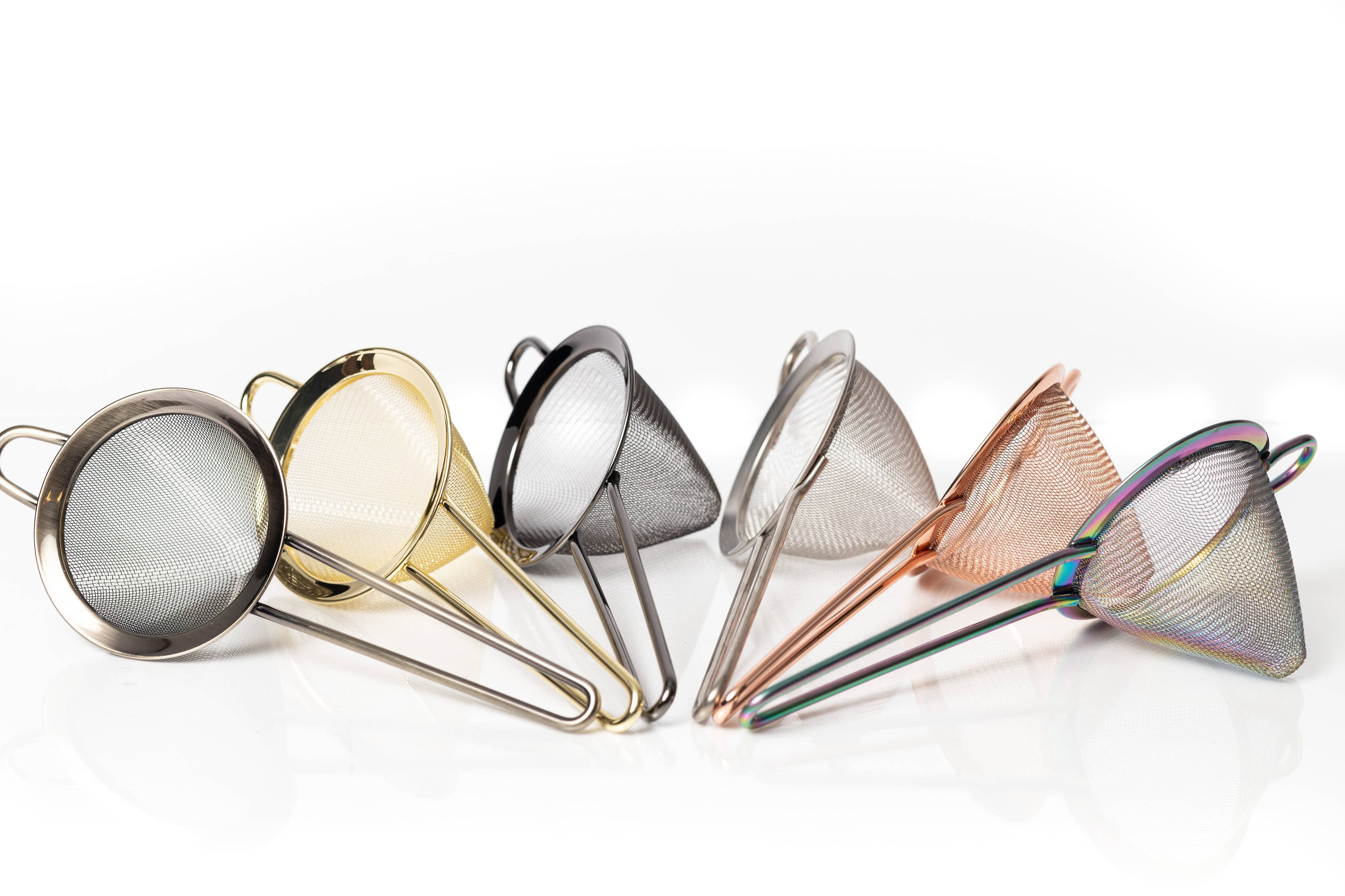 Fine Mesh Strainer: Silver