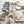 Load image into Gallery viewer, Marble Stairstep Bookends, Set of 2
