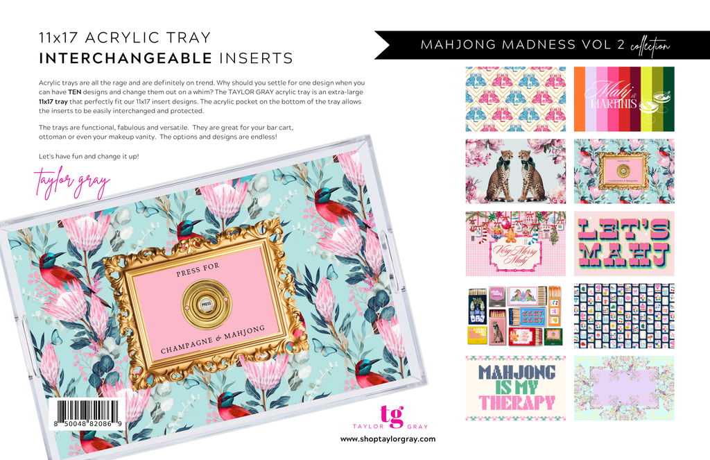 11x17 MAHJONG MADNESS VOL 2 insert set of 10