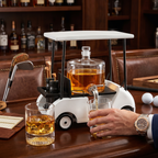 Golf Cart Whiskey Decanter & Ball Glasses