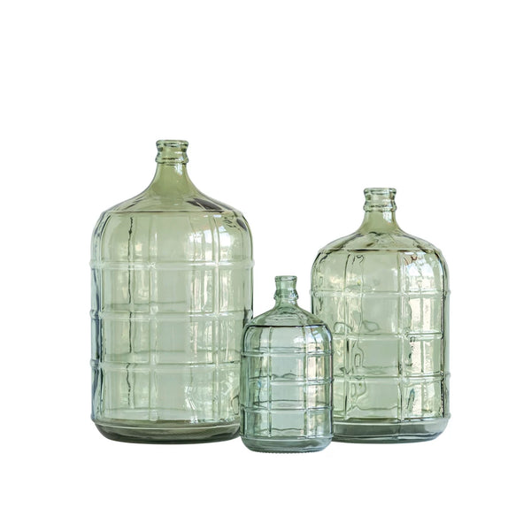 6" Rnd x 10-1/2"H Glass Bottle