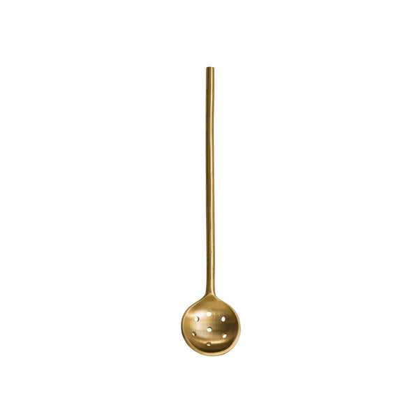 Brass Olive Spoon, Antique