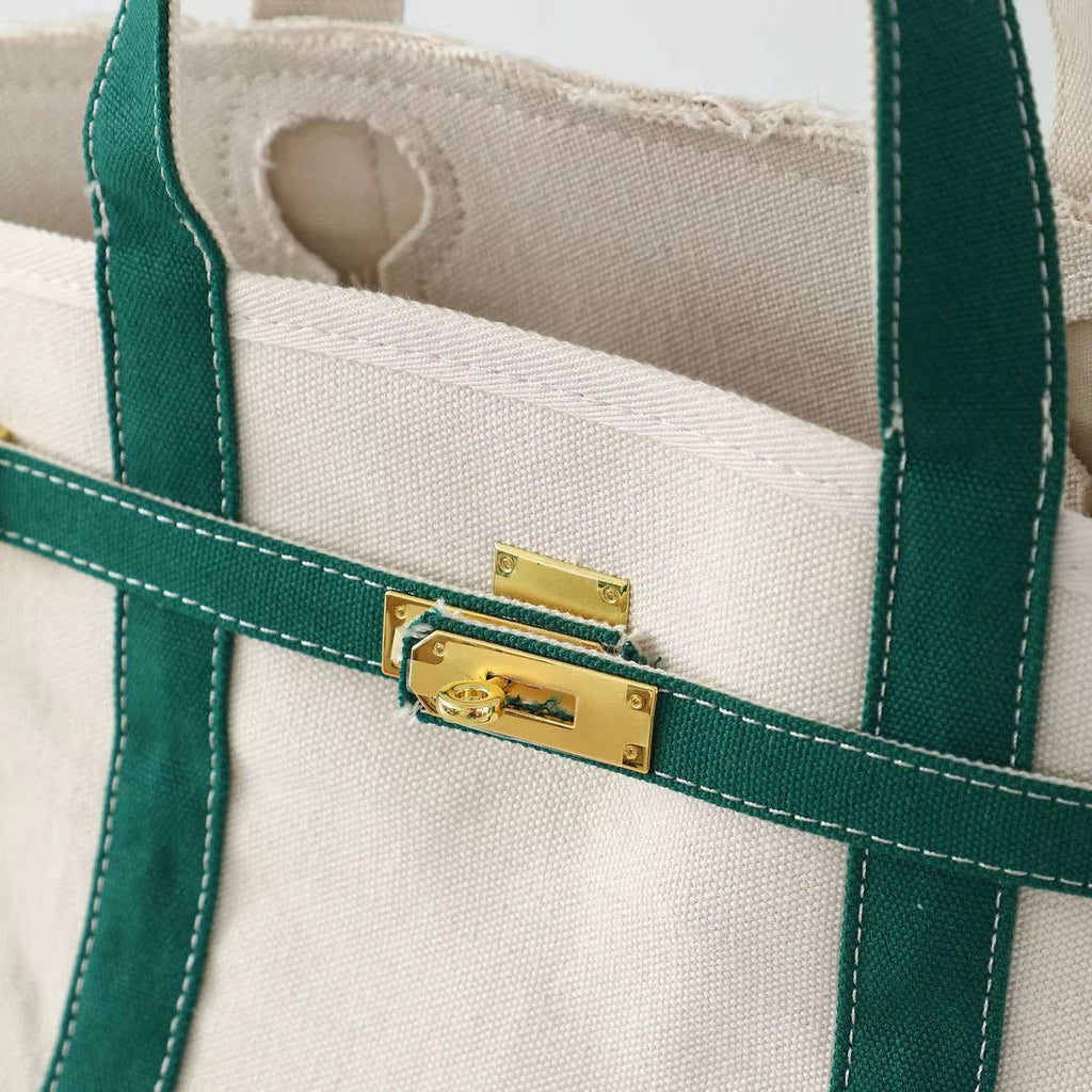 The Weekender Distressed Tote: Solid Navy