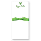 SORORITY GREEK HEART SKINNIE NOTEPAD: ALPHA DELTA PI