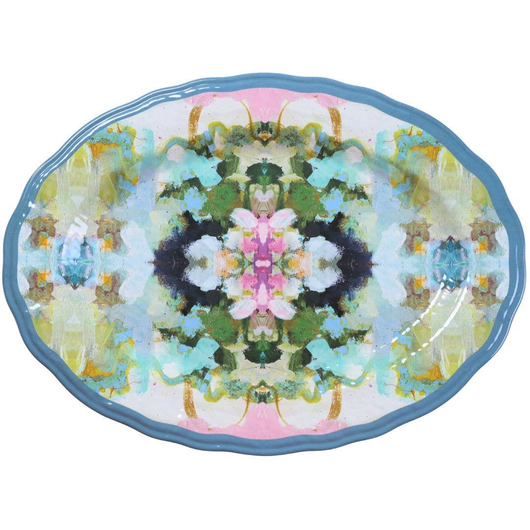 Nantucket Bloom Melamine: Serving Bowl