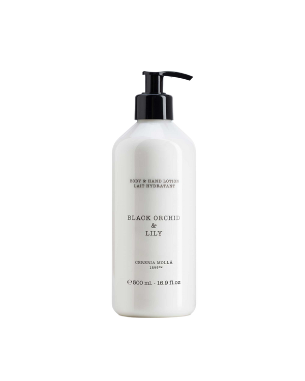 Cereria Molla Black Orchid & Lily lotion - 16.9 oz
