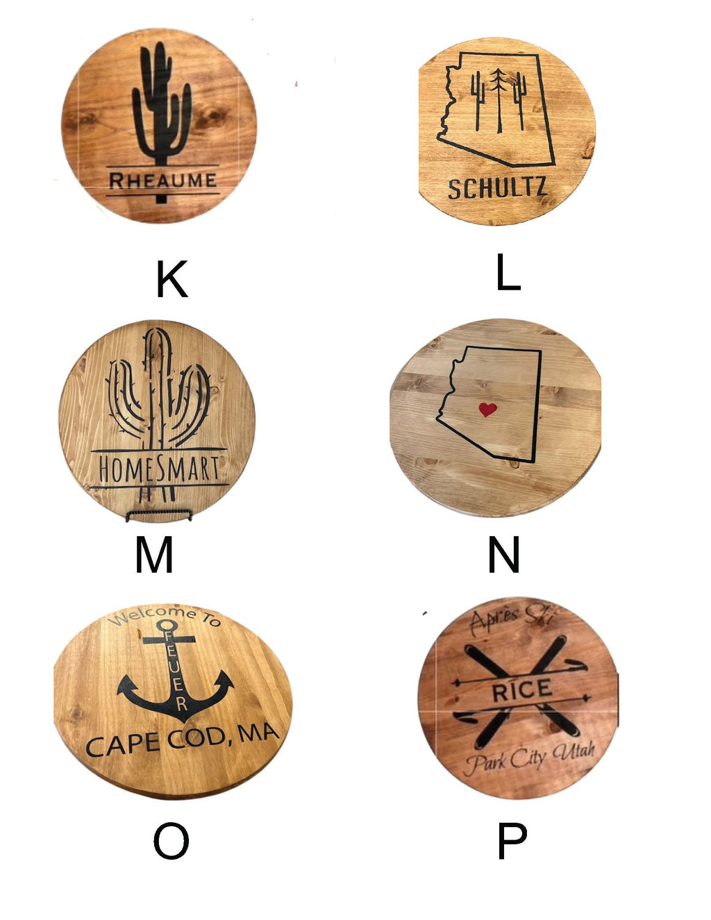 Lazy Susan Wooden Sign Class - Private