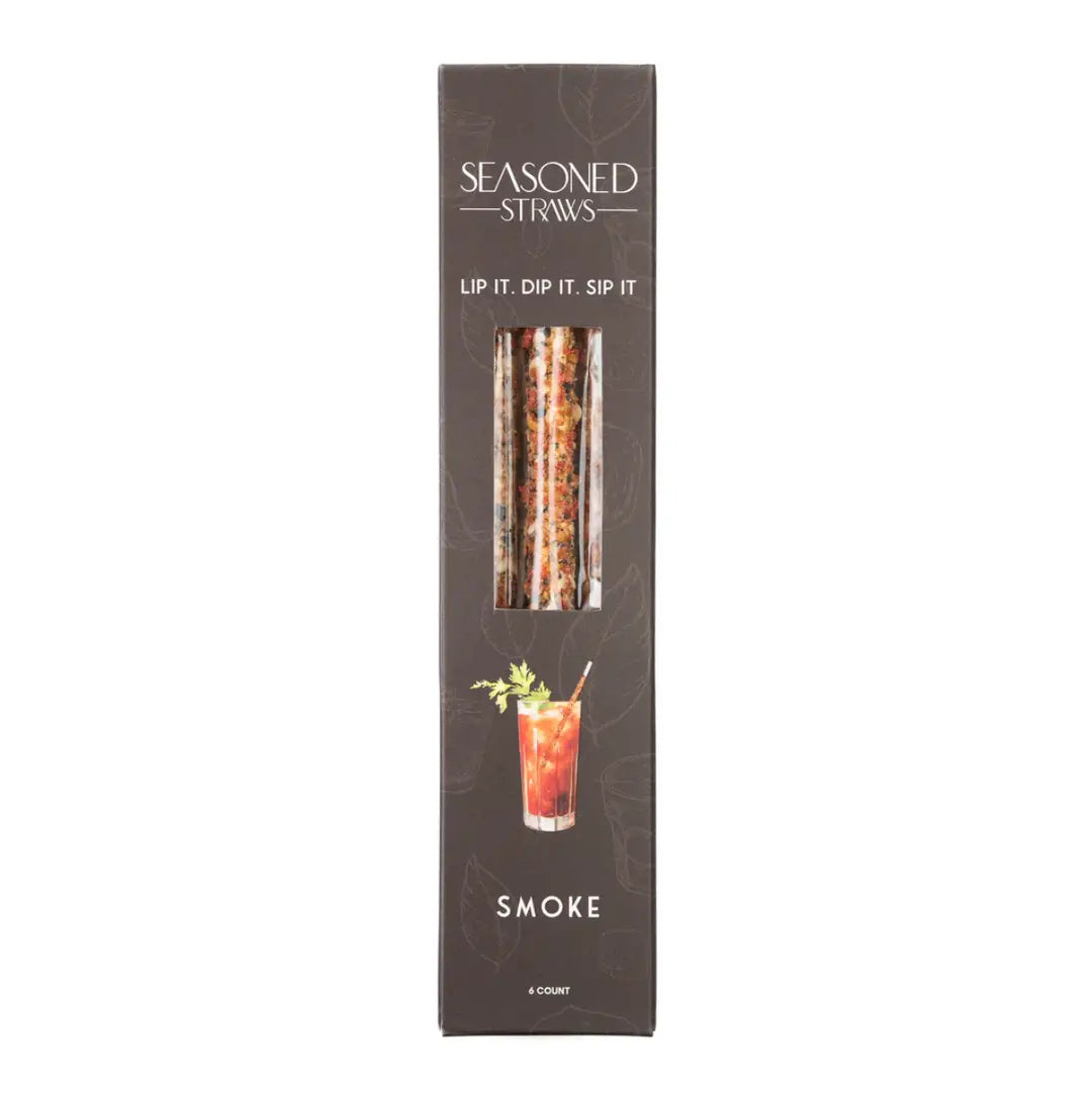 Seasoned Straws Smoke Ct 6