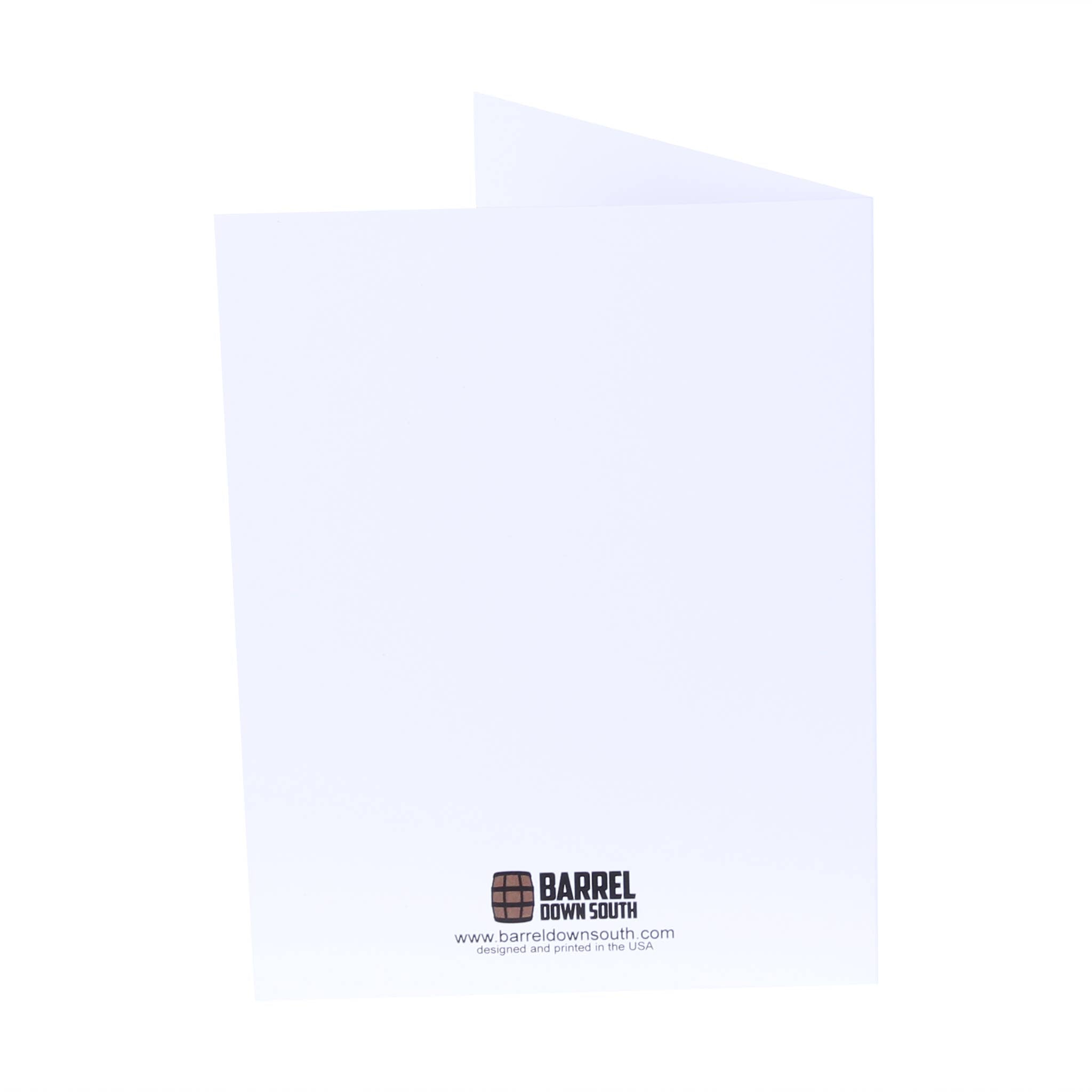 Thinking of Bourbon You Funny Bourbon Whiskey Greeting Card