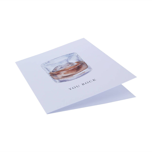 You Rock Bourbon Greeting Card