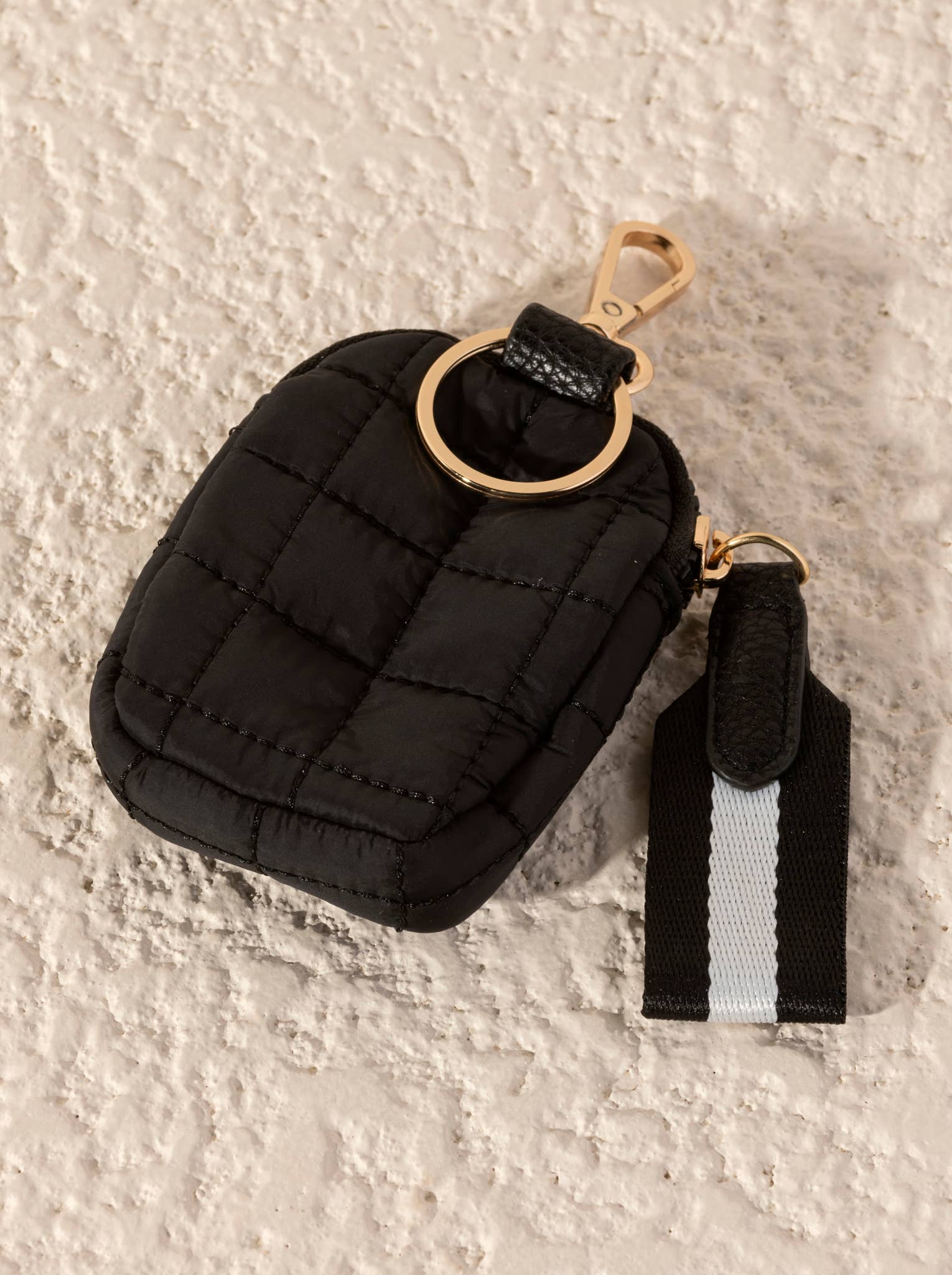 EZRA CLIP-ON POUCH: Black
