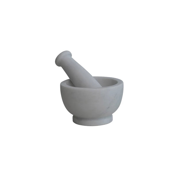 S/2 Marble Mortar and Pestle