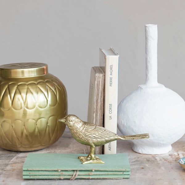 Gold Finish Aluminum Bird